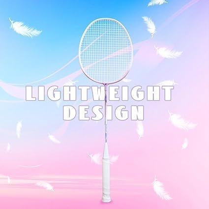 Badminton Rackets Set with 3 Shuttlecocks Lightweight Badminton Set of 2 for Outdoor Backyard Games Lightweight Badminton Racquets for Kids Adults Beginners