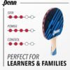 Penn 2Player Table Tennis Paddle Set Includes Two 3.0 Paddles Three 3Star ping Pong Balls and Storage Pouch