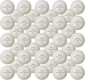 PRO SPIN Ping Pong Balls 3Star Premium White Table Tennis Balls HighPerformance 40+ ABS Professional Quality Ultimate Durability