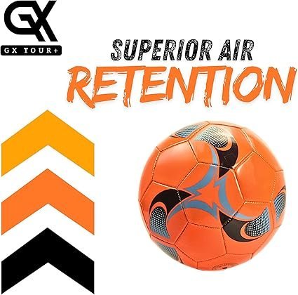 71syXi6-TiL._AC_SX425_.jpg Soccer Ball Size 5 Durable PVC Cover Bright Orange