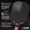 Pickleball Paddle USA Pickleball Approved 3K Raw Carbon Fiber Surface (CFS) High Grit Spin